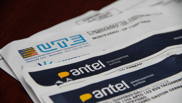 Aumento en servicios públicos en Uruguay