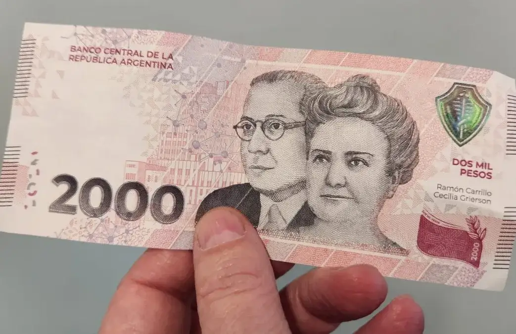 Billete de 2000 pesos