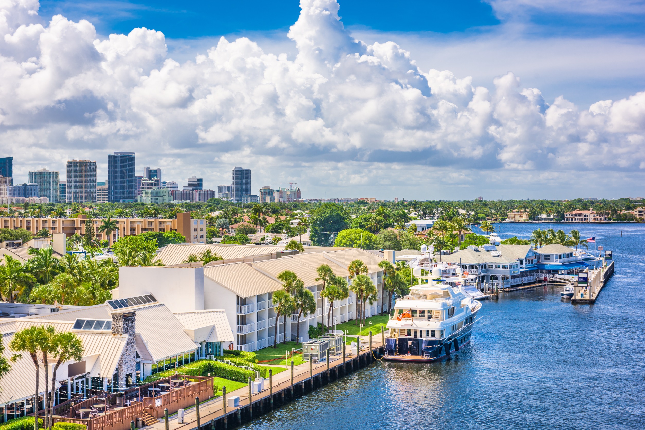 Casas ubicadas en Miami a la orilla del mar