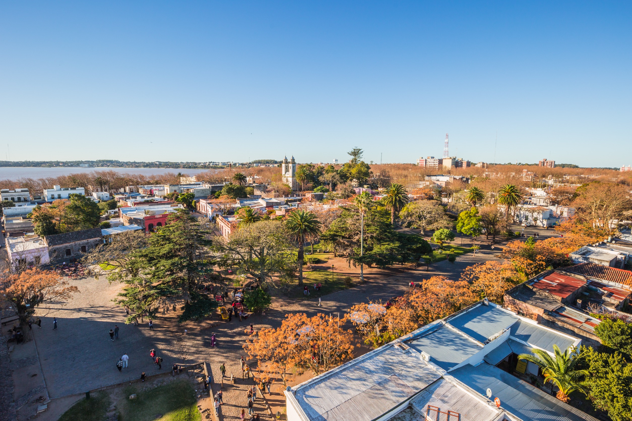 Vista desde la ciudad de Colonia